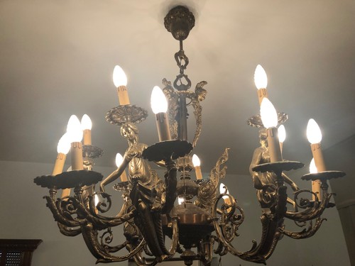 Lampadari ottone bronzeo - ,