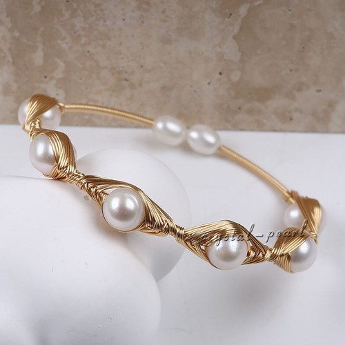 Aaa bracciale perle bianche - bracciale, di