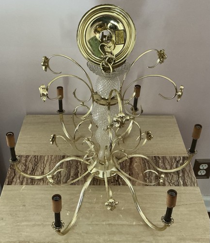 Lampadario vintage schonbek - lampadario,